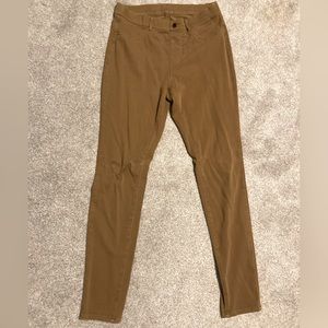Khaki/mustard Uniqlo size M jeggings